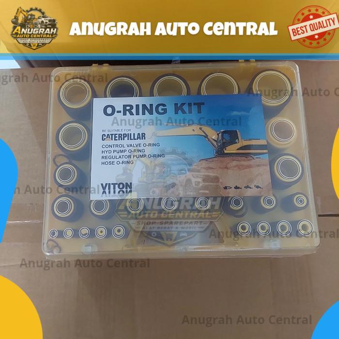 Oring Kit Box Viton Catterpillar Oring Box Viton O-Ring Service Kit Viton Komplit
