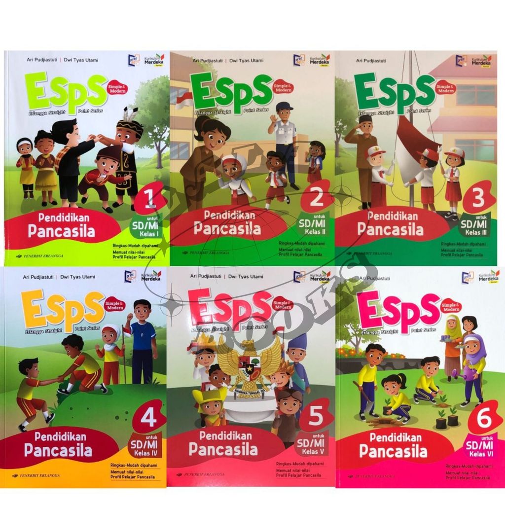 LaLa Books - Esps Pancasila Revisi Kelas 1 2 3 4 5 6 SD MI Kurikulum Merdeka