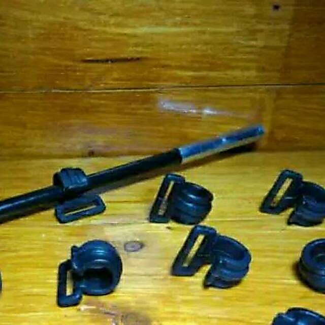 Pengait Frame Tenda Dome/ Pengait Tenda Alluminium Alloy / Cetekan Frame Tenda Fiber