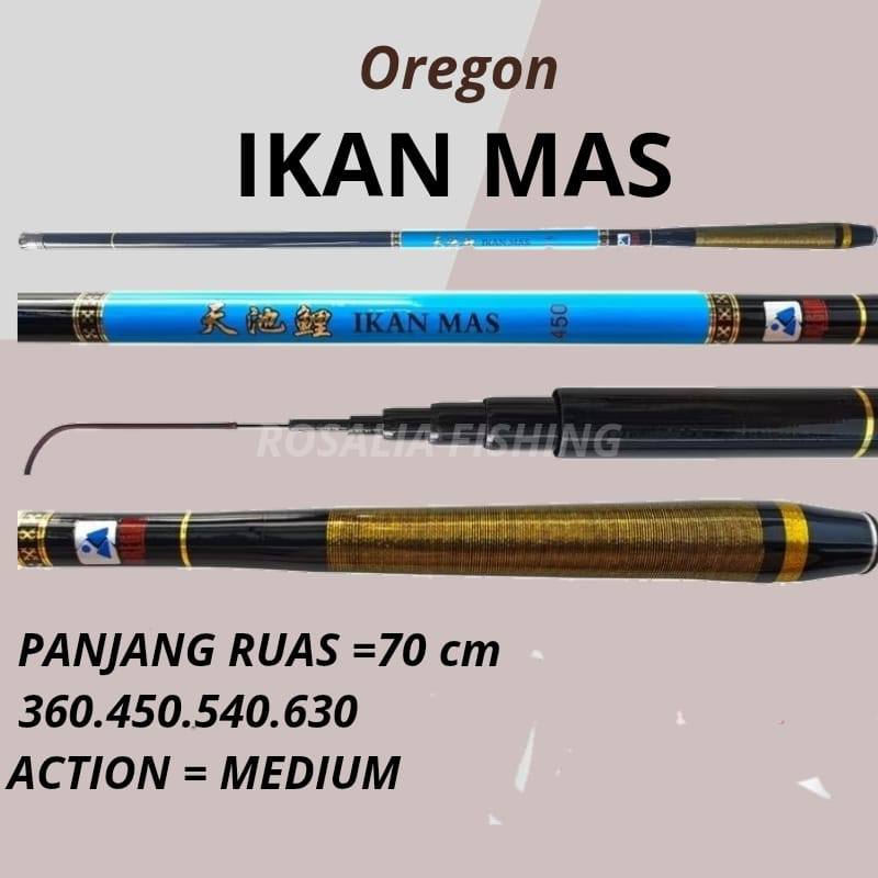 JORAN  TEGEK OREGON IKAN MAS 360-450 , 540