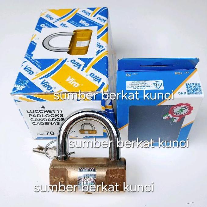 Gembok viro 70 mm bulat , Gembok viro 70 bulat , Gembok viro 70mm bulat. Diskon