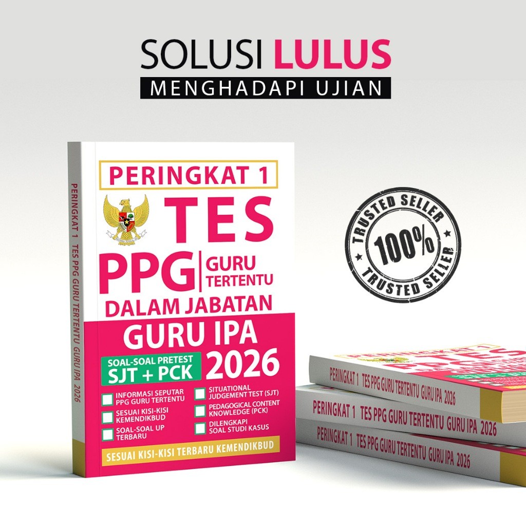 Ready  ready  Buku PPG Guru Tertentu IPA 2026 - PPG Guru IPA Dalam Jabatan 2026