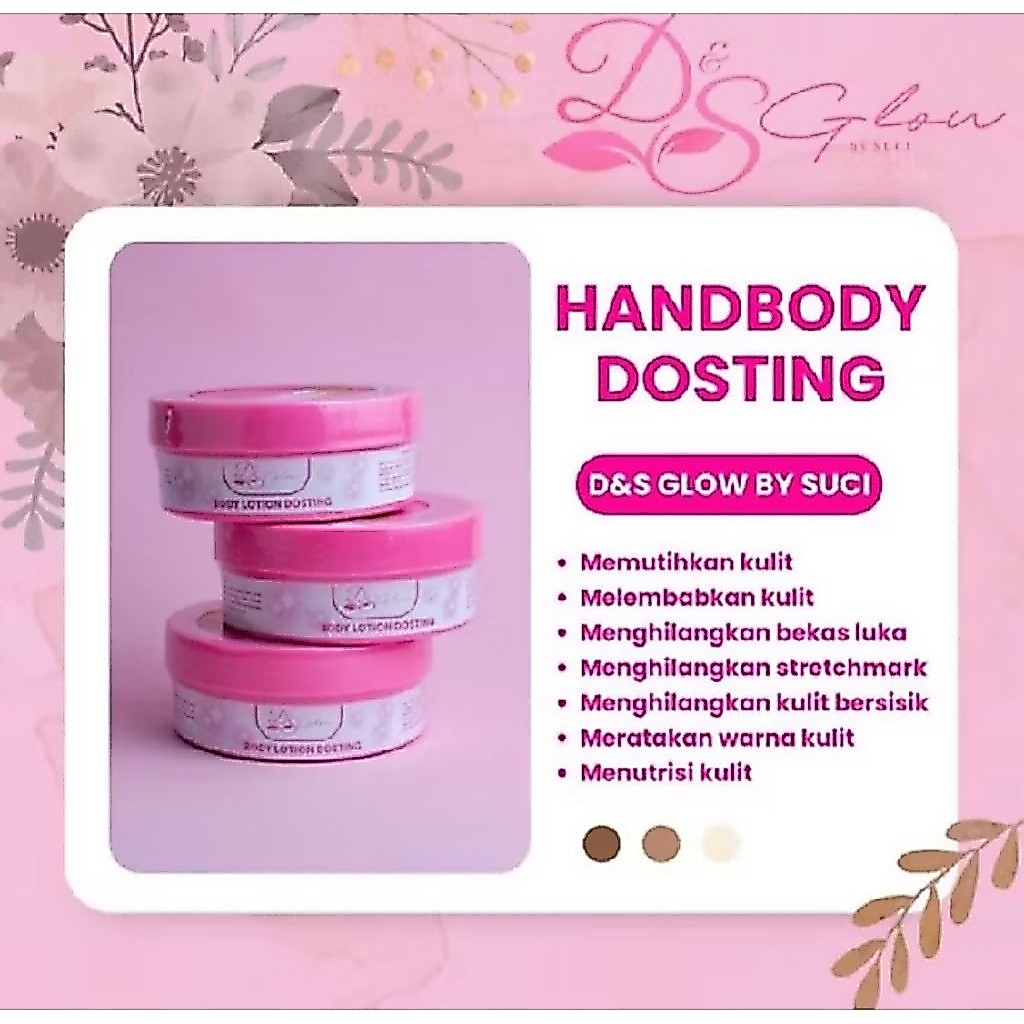 DS Glow Handbody Dosting SPF Colagen