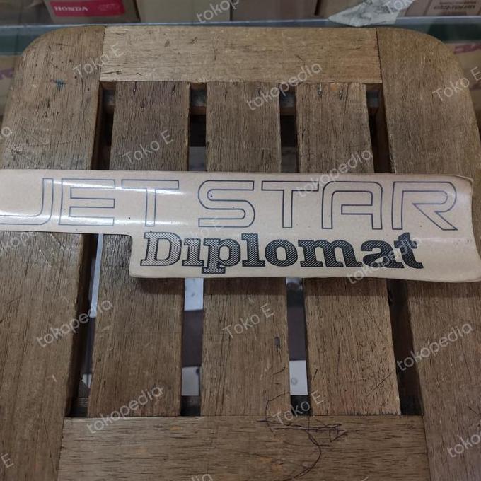 STIKER MITSUBISHI JETSTAR DIPLOMAT READY