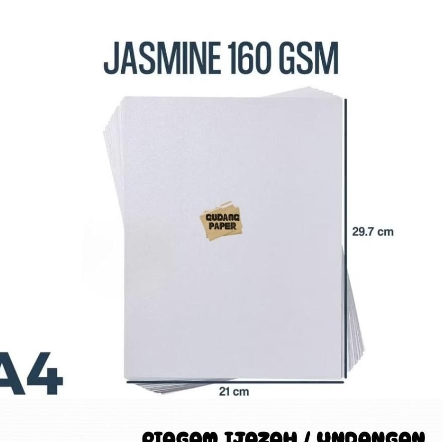 Kertas Jasmine A4 Isi 50 Lembar / Kertas Jasmine Paper Flower / Kertas Jasmine