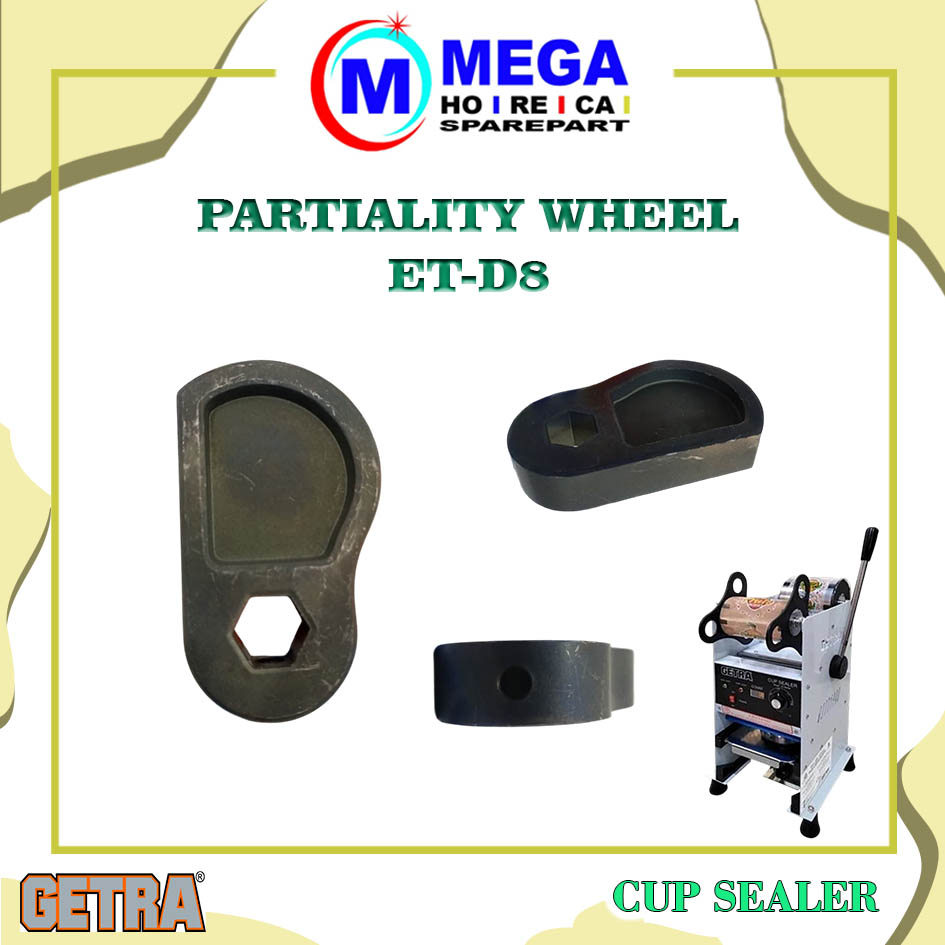 SC-D8 | ET-D8SM SPAREPART BANDUL MANUAL | PARTIALITY WHELL Cup Sealer GETRA ET D8 SC D8 GETRA