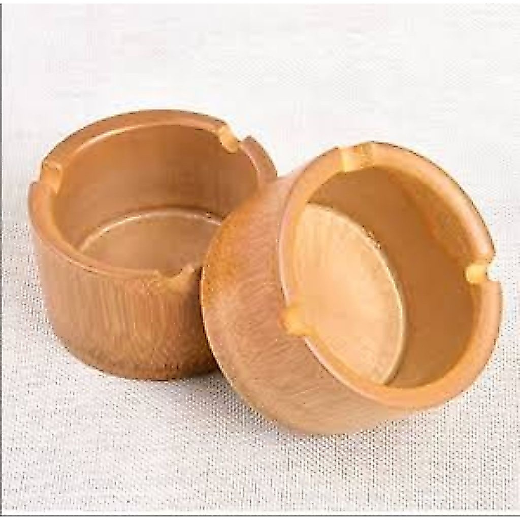 asbak tradisional bahan bambu petung asli