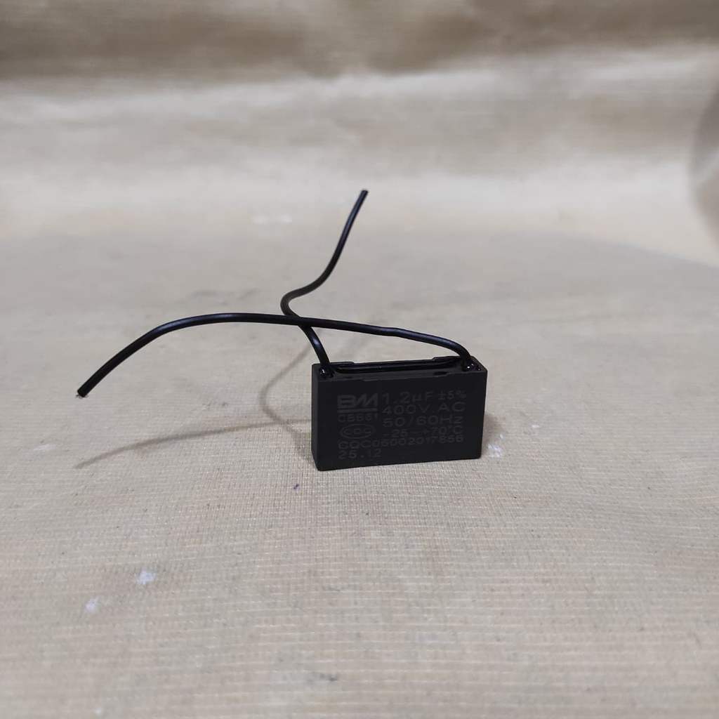 [ORI] Maspion EF-302 / EF-309 / EF-311 | KAPASITOR KIPAS 1.2uF / 1,2 mikro 400V MASPION 12 IN 12" DE