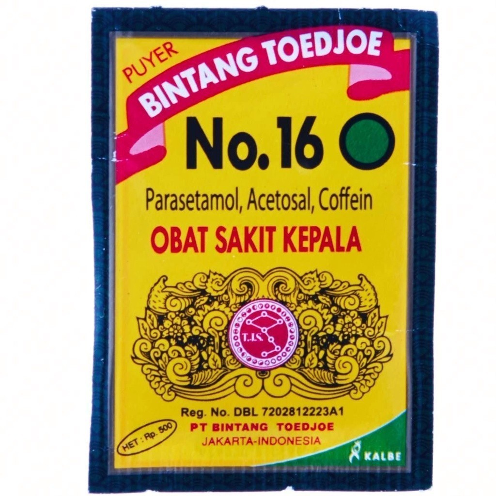 Bintang 7 Tujuh Toedjoe Puyer 16 per Sachet - KDY