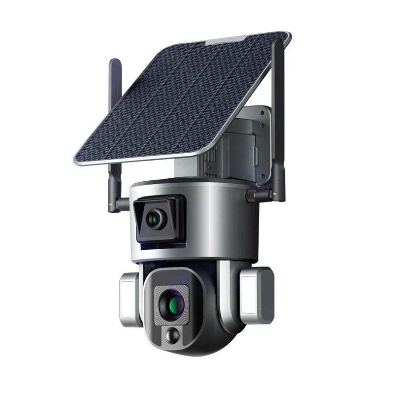 40 Megapixel IP 10x Optical Zoom WIFI Outdoor 4g Solar Powered Battery SIM IP Outdoor Solar Panel CC