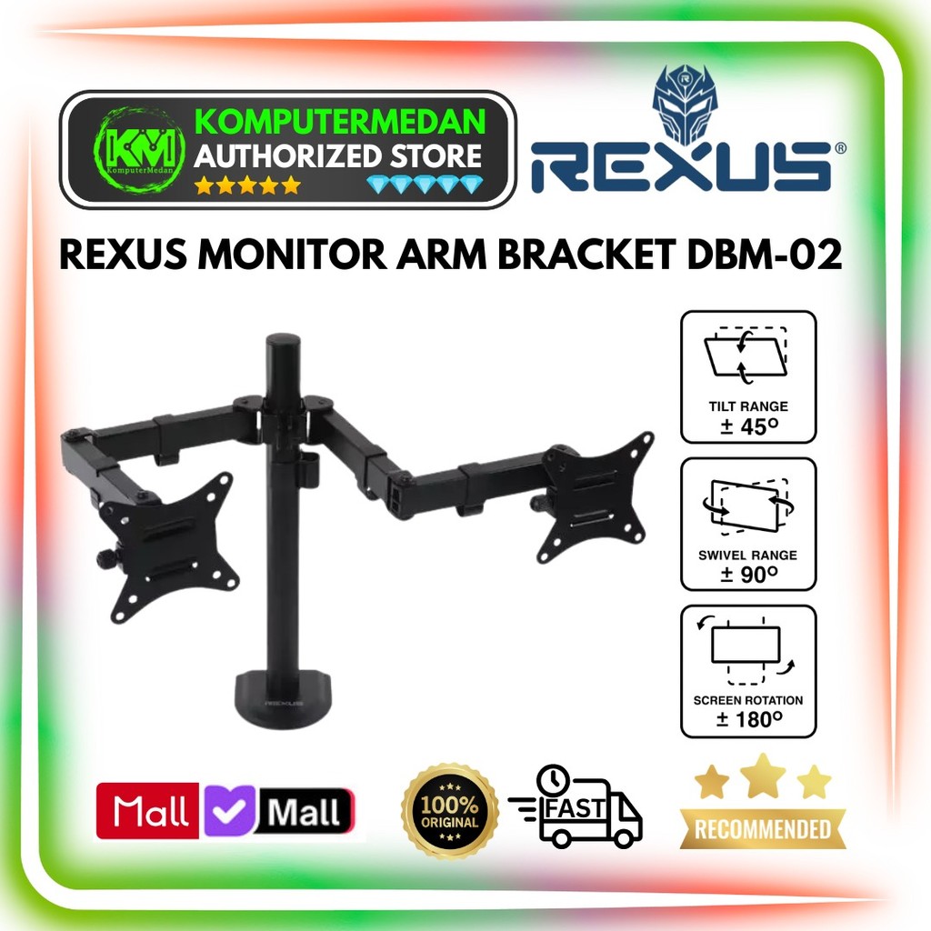 Rexus DBM-02 Monitor Arm Bracket DBM-02 / DBM02 / DBM 02