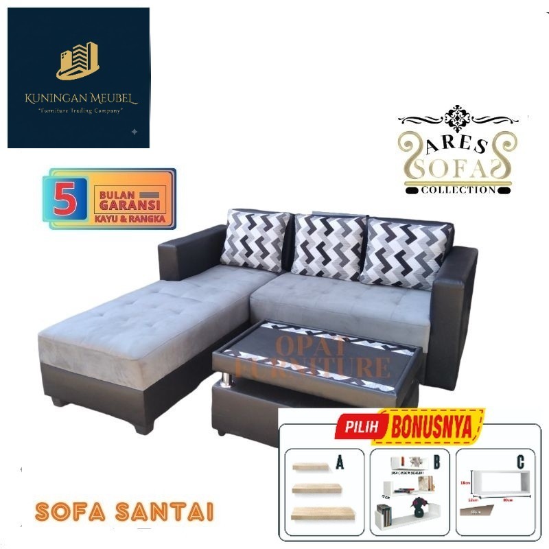 PROMO Sofa Santai Sofa l Sudut Sofa Tamu Minimalis  Kuningan Majalengka Indramayu Subang Brebes Tega