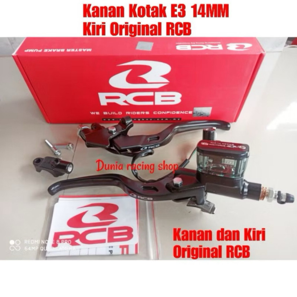 Master rem RCB E3+ E2+ E4+ Kanan sama Handle kiri Cable kopling Kanan kiri RCB E2 E3 E4 + Plus asli 