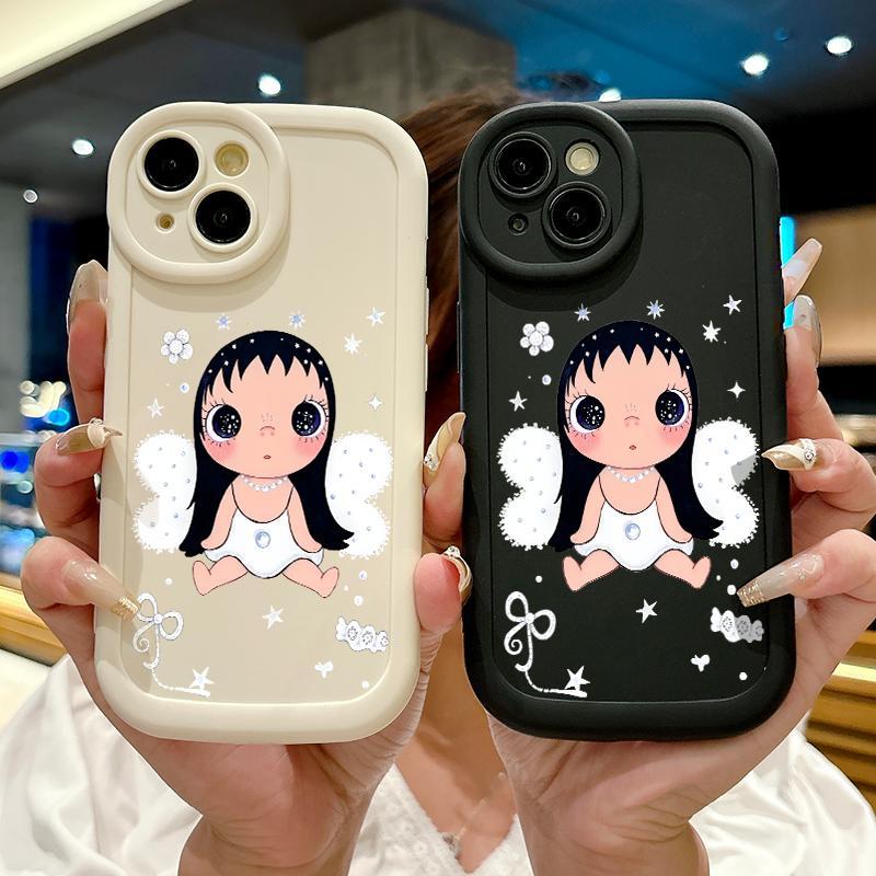 Case For Iphone 11 13 Pro Max 12 15 7 Plus 8 X XS XR Soft Silicon TPU Imut NVH Lens Prtector Cover C