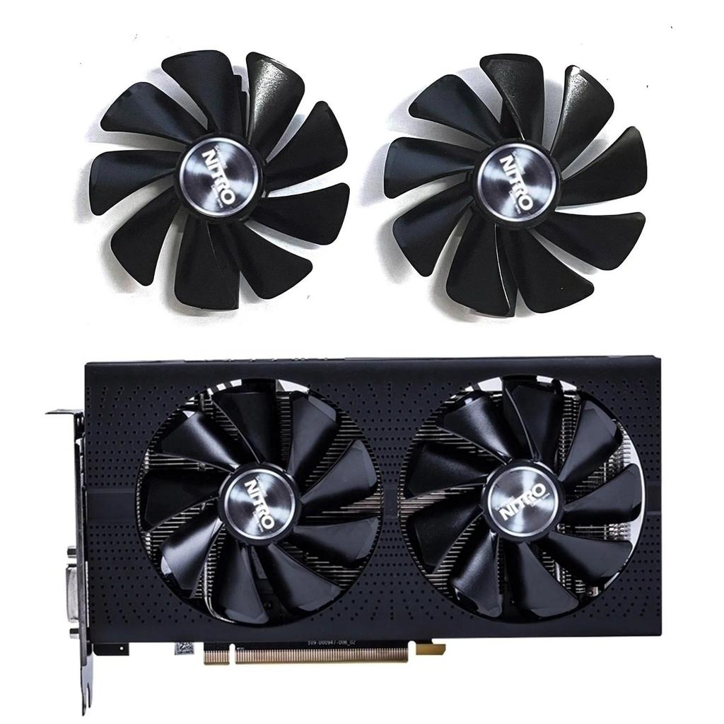 2pcs 95mm CF1015H12D Sapphire RX570 580 GPU Cooler for Sapphire Radeon RX 470 480 580 570 RX580 RX48