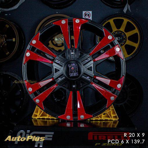 VELG MOBIL RING 20 KMC MONSTER II Velg Fortuner , Velg Pajero Sport , Velg Hilux , Velg Triton , Vel