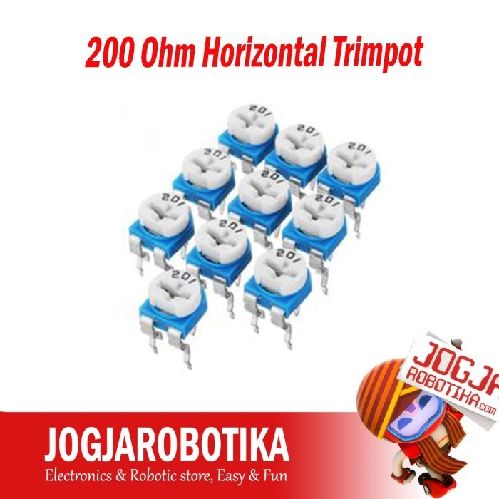200 ohm 201 200R Horizontal Trimpot