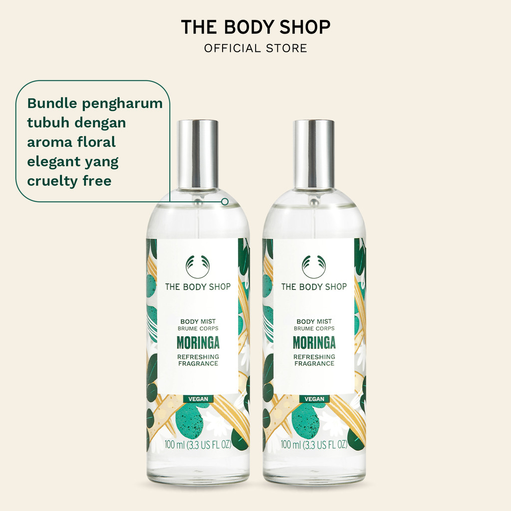 The Body Shop Bundle Moringa Body Mist
