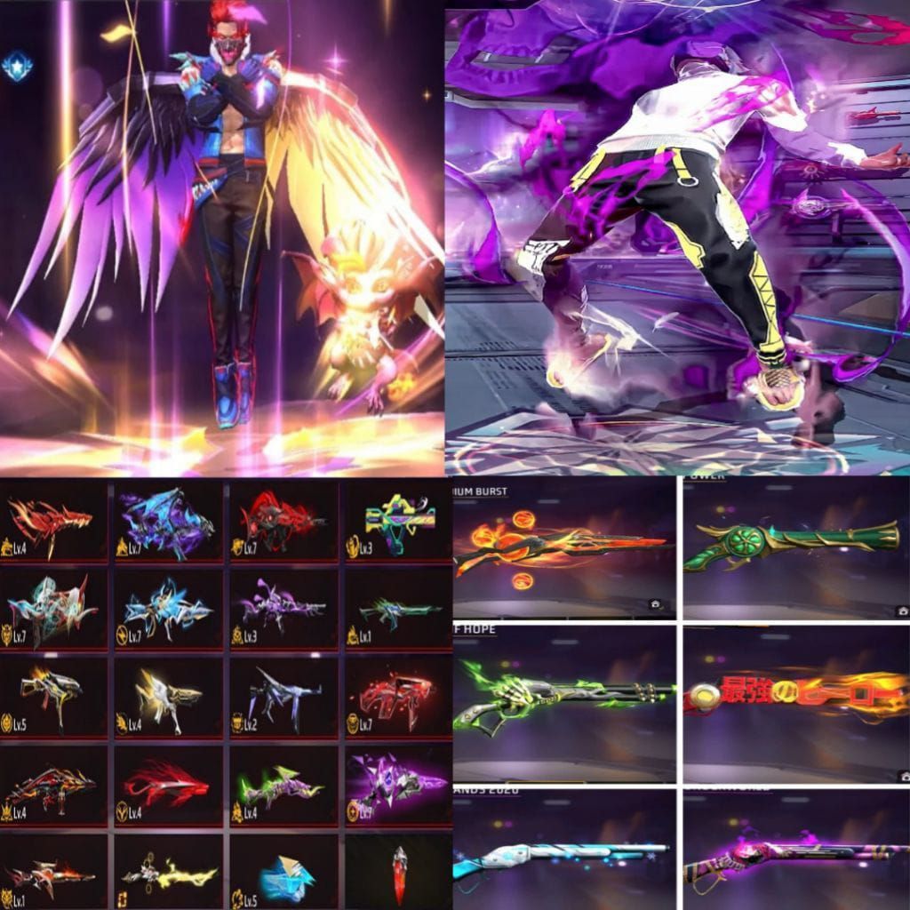 jual murah akun ff sultan pull skin