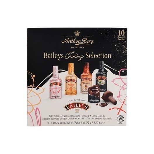 Coklat Anthon Berg x Baileys Dark Chocolate Tasting Selection 155gram 10pcs asal Eropa