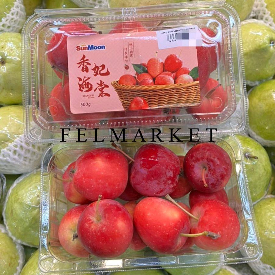 Buah Apel Candy Crunchy / Buah Apel Strawberry / Pack