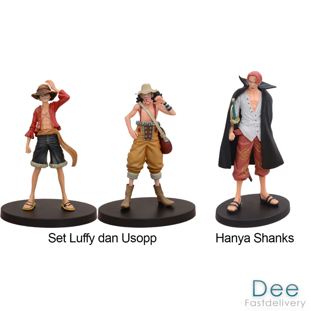 Luffy Usopp Shanks DX Grandline Vol 1 One Piece Action Figure PVC