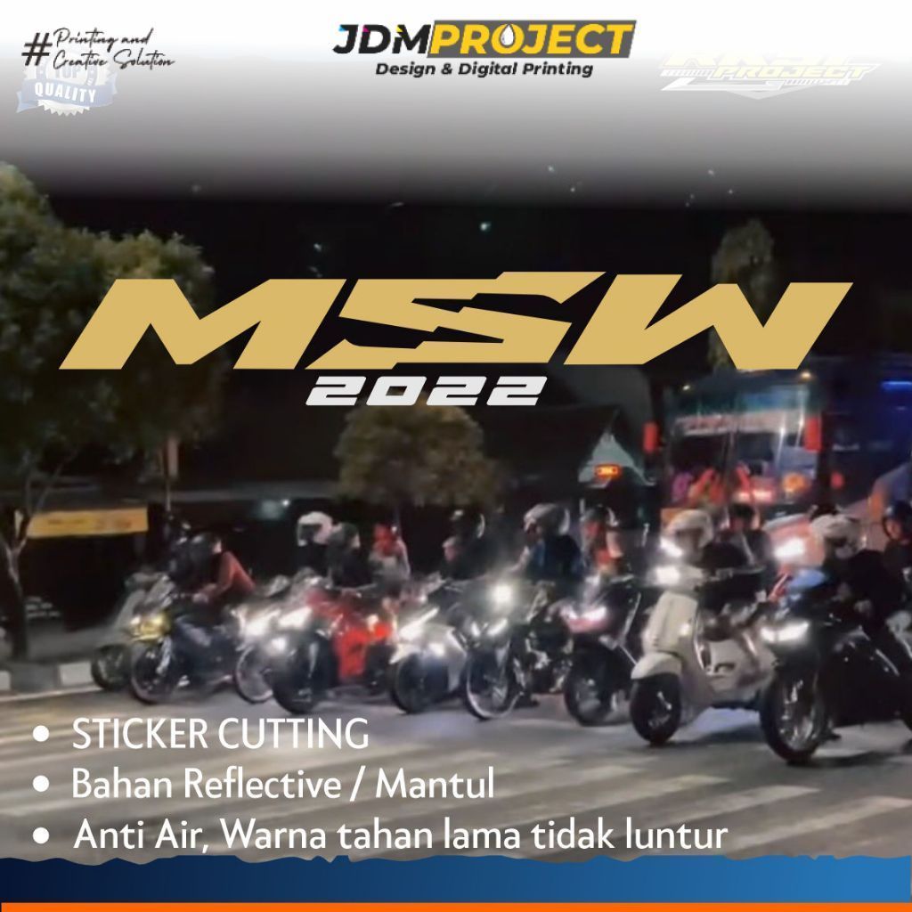 Bikin Merch - Sticker Cutting MSW