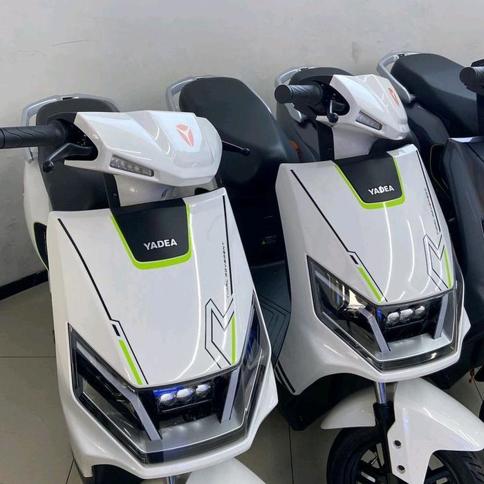 yadea Sepeda Gt10 sepeda listrik pintar - putih