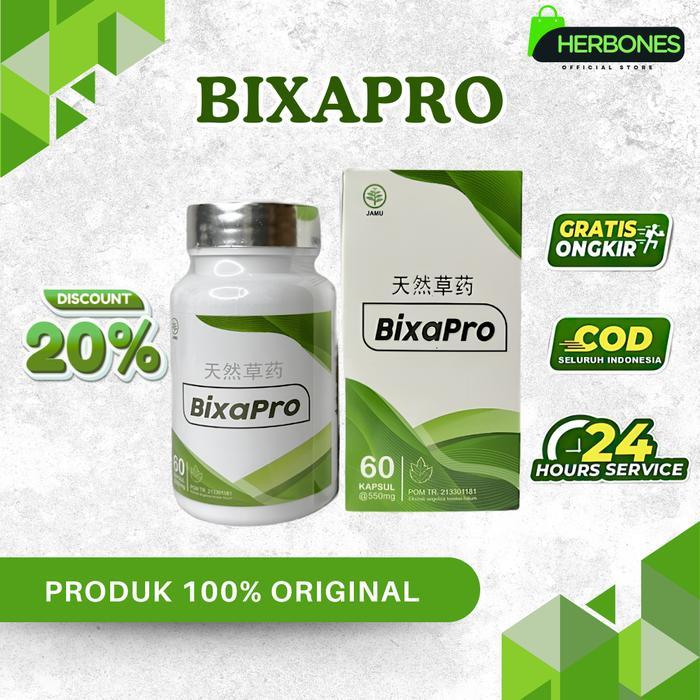 100% TERMURAH BIXAPRO Original Herbal Premium Multivitamin Kesehatan Untuk Mengatasi Gejala Stroke