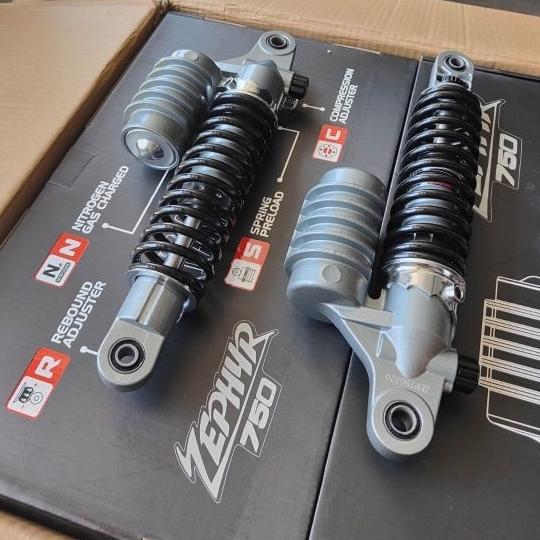 Shock ZEPHYR 750 Double Click 320mm Skok kyb zepyr Zhepyr Tabung Granat CB GL Tiger RX King Supra X