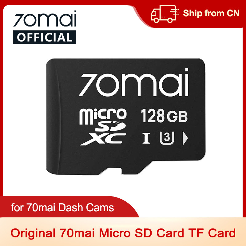 Original 70mai Micro SD Card TF Card UHS-3 Level for 70mai T800 X800 A810 A510 A800SE A800S A500S A2