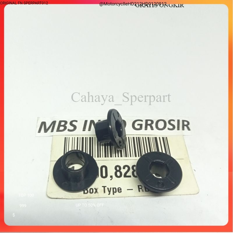 RING BUSING BOSH BOS M6 BAUT 10 RING PLASTIK RING TAMENG KENALPOT UNIVERSAL new