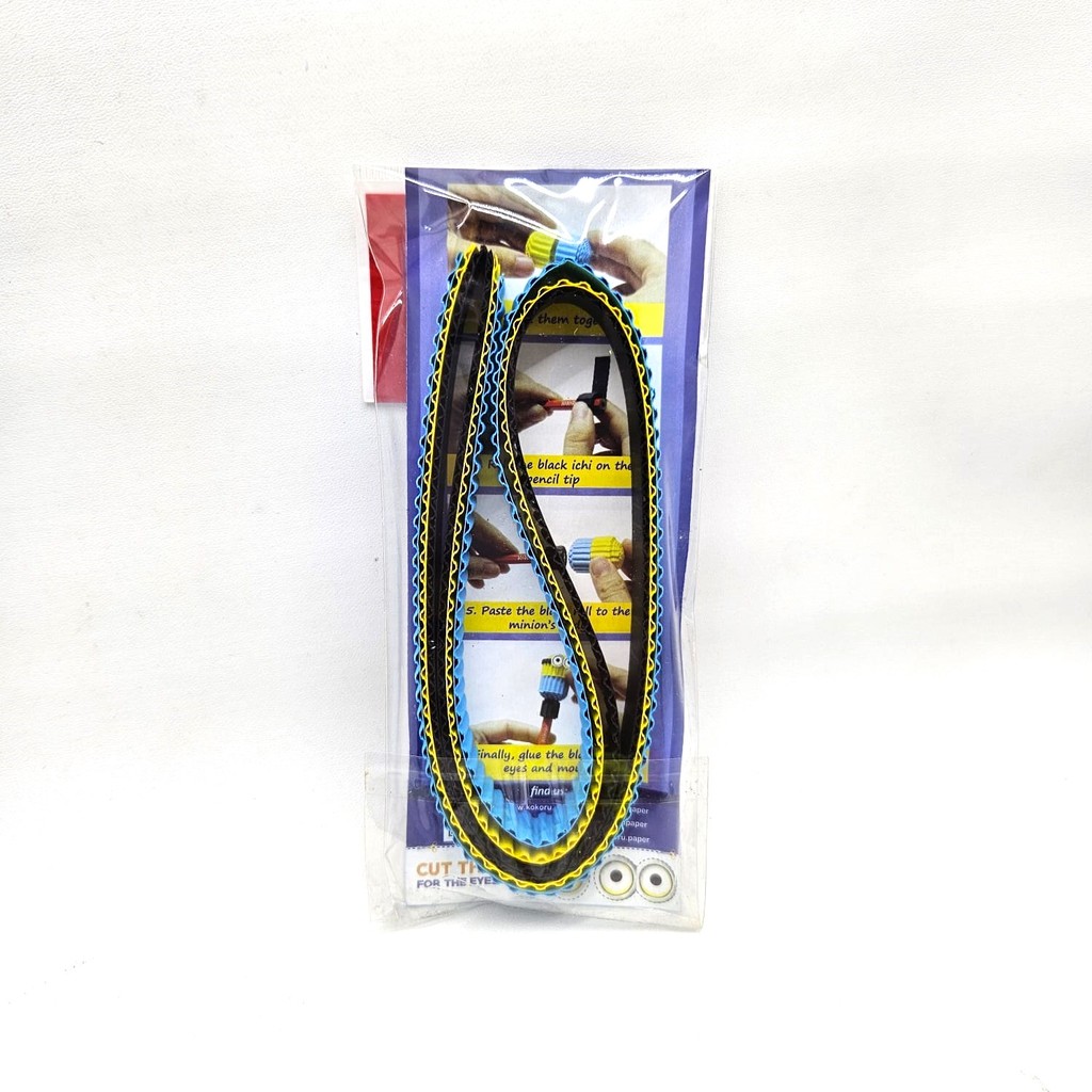 Kertas Kreasi Kokoru Flute Paper Minions DIY Kokoru