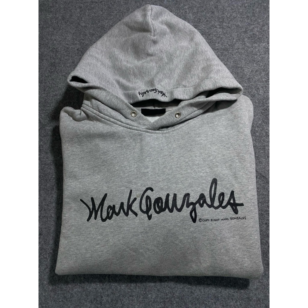 HOODIE CAKEP MARK GONZALES ABU SIZE XL