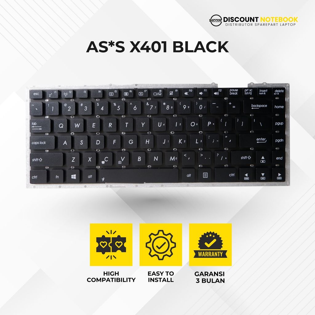 KEYBOARD LAPTOP ASUS A450, X401, X450, X452