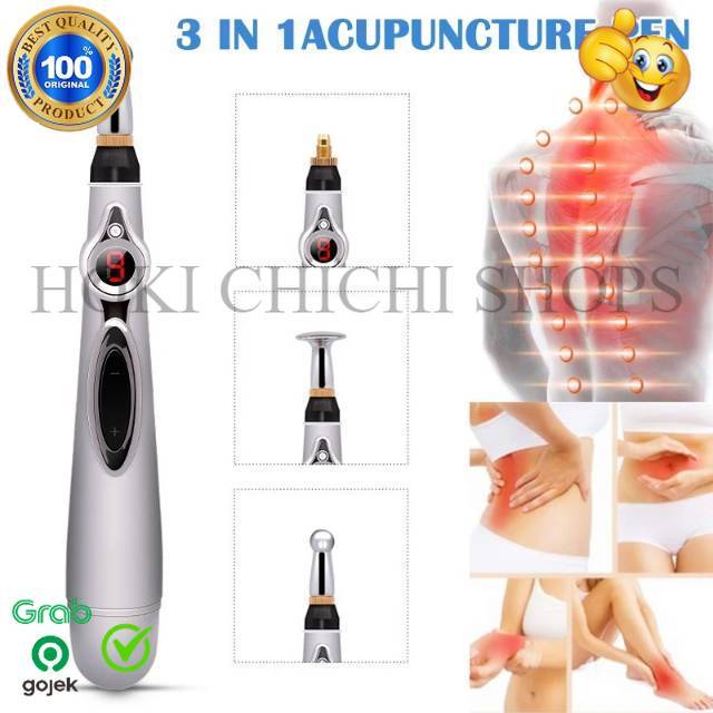 Original Pena Akupuntur Elektronik Akupuntur Pen Meridian Energy Pen Refleksi ORIGINAL CC