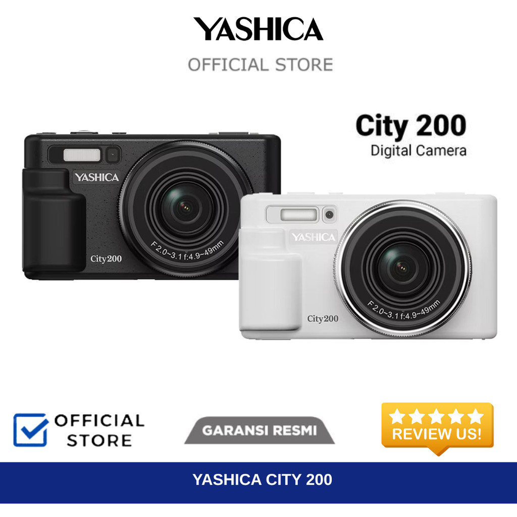 Yashica City 200 Compact Digital Camera - Kamera Digital