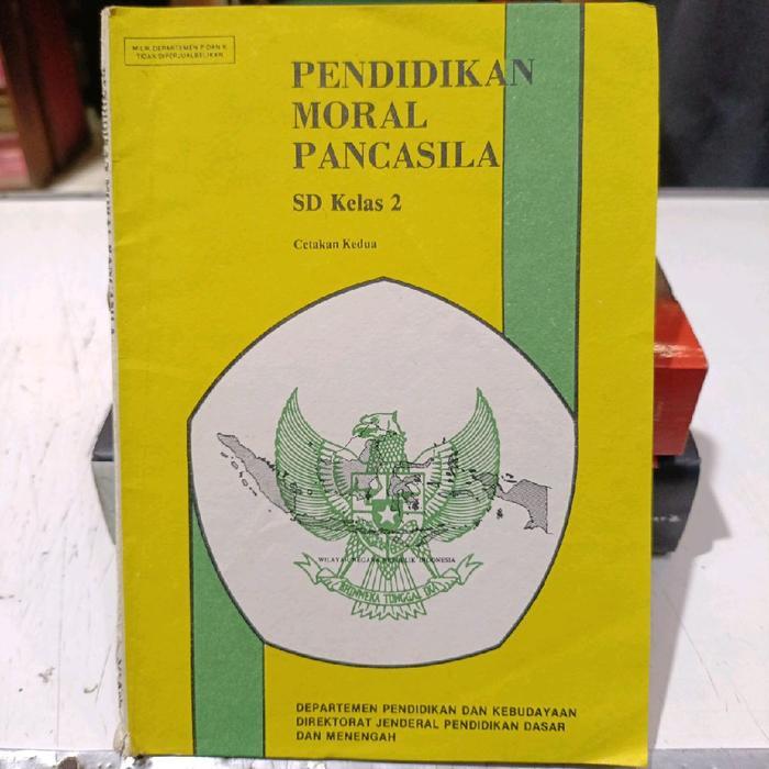 Buku Pendidikan Moral Pancasila,  Cetakan Kedua Tahun 1983