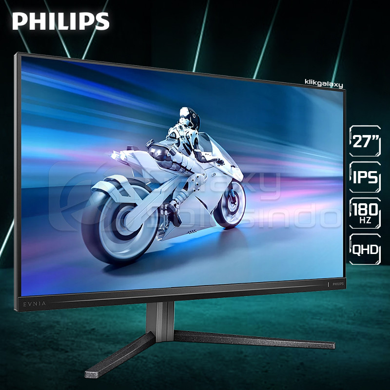 Philips Evnia 27M2N5510J Monitor Gaming 27" IPS QHD 180Hz 1ms