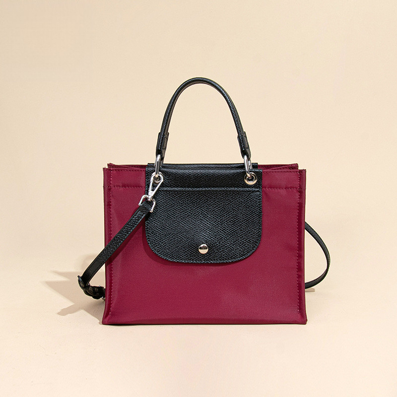 Tas bahu berkapasitas besar untuk wanita, tas kerja laptop, tas kurir