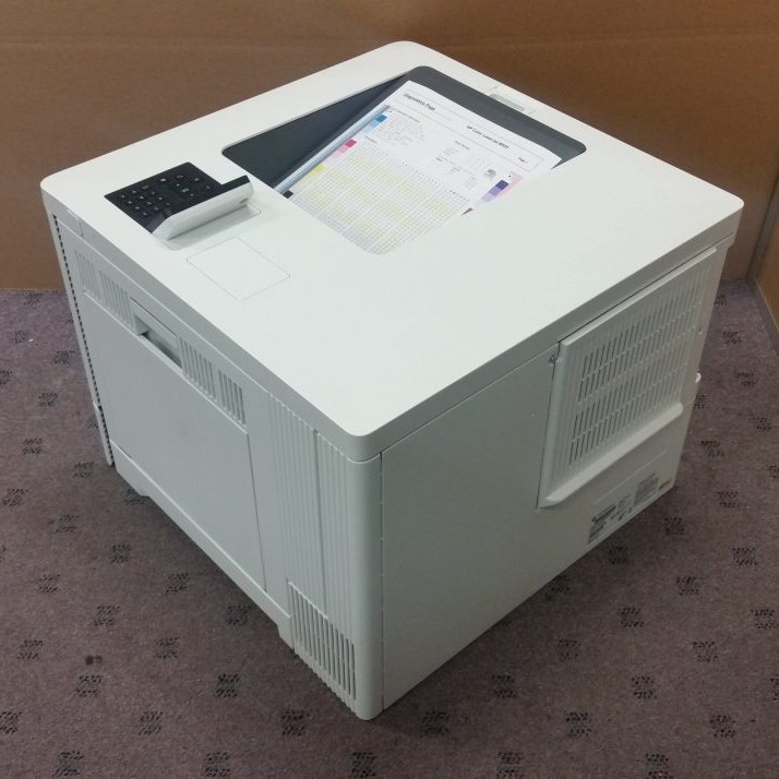 Printer HP Color LaserJet M553dn Bekas (Duplex Network) | Printer Laser Warna A4 Second M553 | Garan