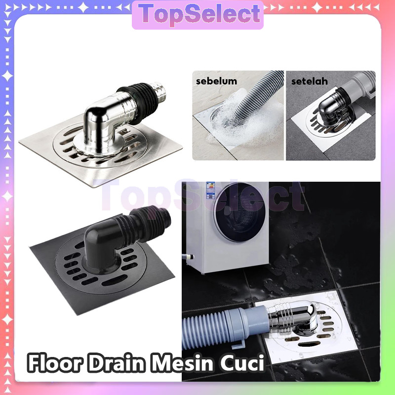 Sambungan Pembuangan Air Mesin Cuci / Konektor Sambungan Selang Pembuangan Mesin Cuci