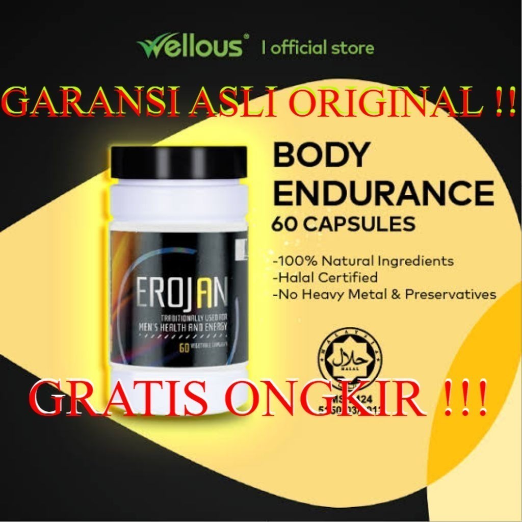 EROJAN 100% asli 100% ASLI Erojan Wellous Official Original Store