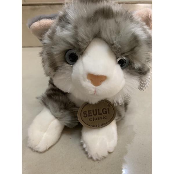 Seulgi Boneka Viral Meong Cat Boneka Kucing Mio Lying 30X16Cm Dengan Sisir Dan Kalung Sni Ready 2 Warna Cokelat Dan Hitam Mainan Berkualitas