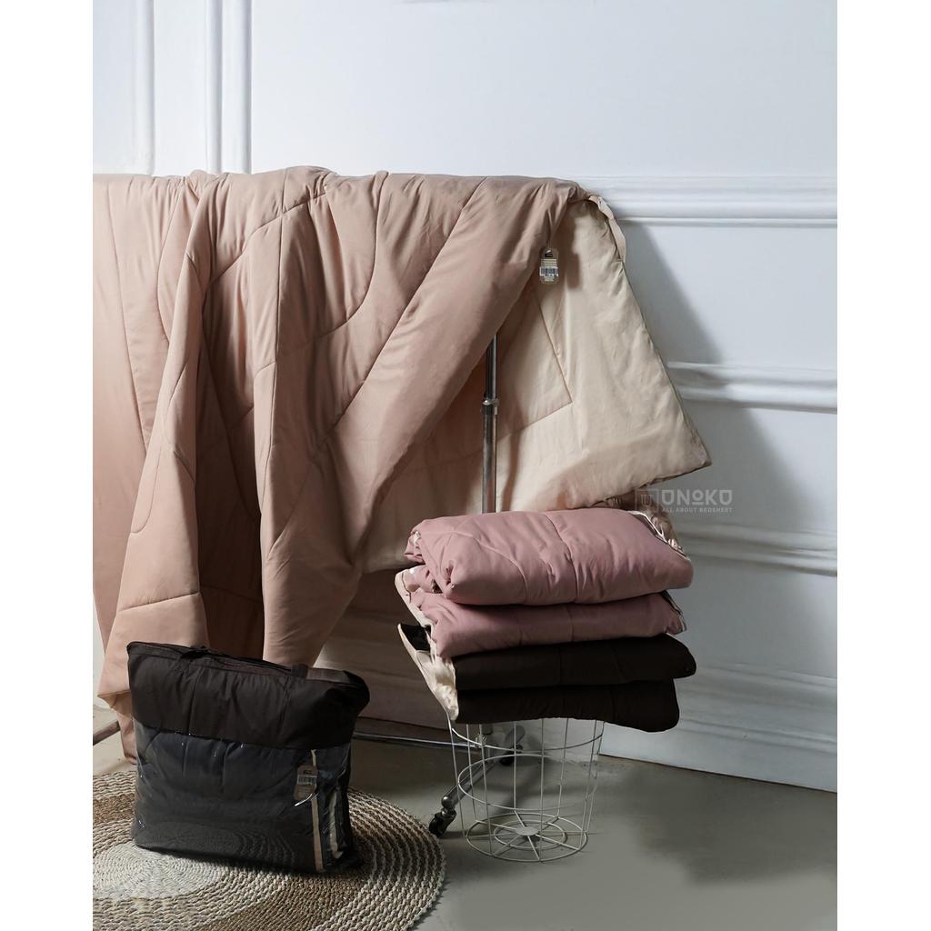 SORAYA BEDSHEET - BLANKET AERI (Selimut bedcover  Saja)  Unoku Polos