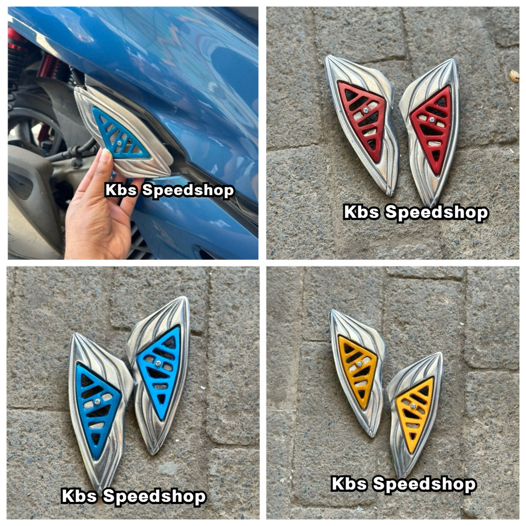 FOOTSTEP STEP BELAKANG HONDA PCX 150 CBU ABS 2012 - 2020 HIGH QUALITY