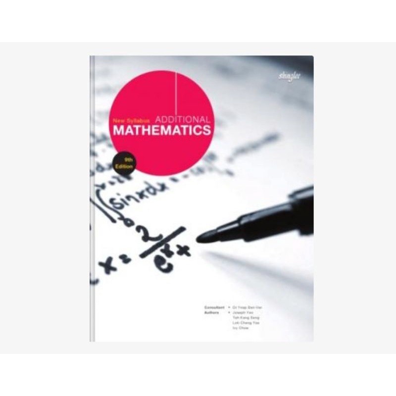 New Syllabus Additional Mathematics
