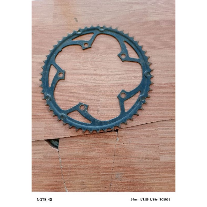 chainring sepeda balap jadul gigi 52 second layak pakai