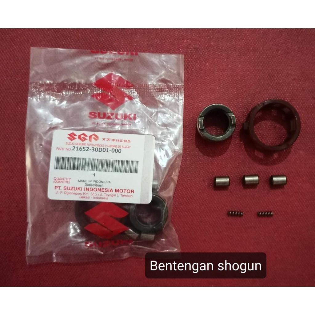 Bentengan Kopling Shogun 110 Shogun 125 New Shogun R Kaki 4 Lawan Rumah Kopling - Kemasan Plastik
