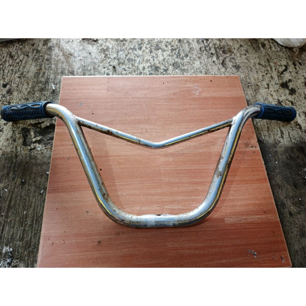 stang sepeda bmx golden eagle model v bar second
